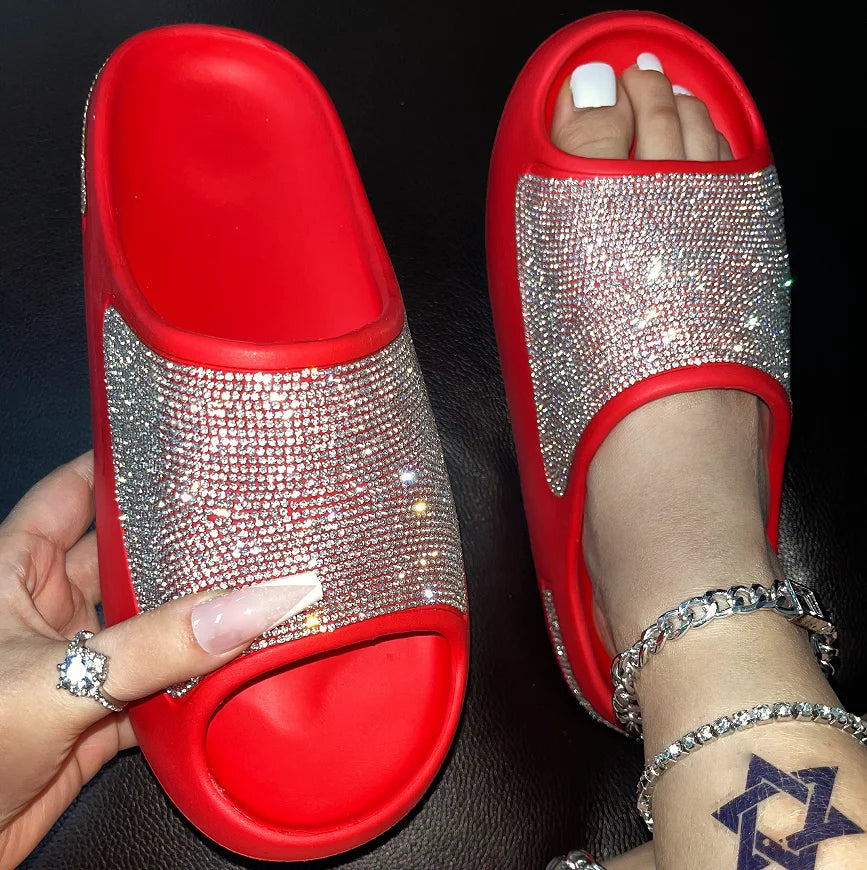 women's thick bottom slippers