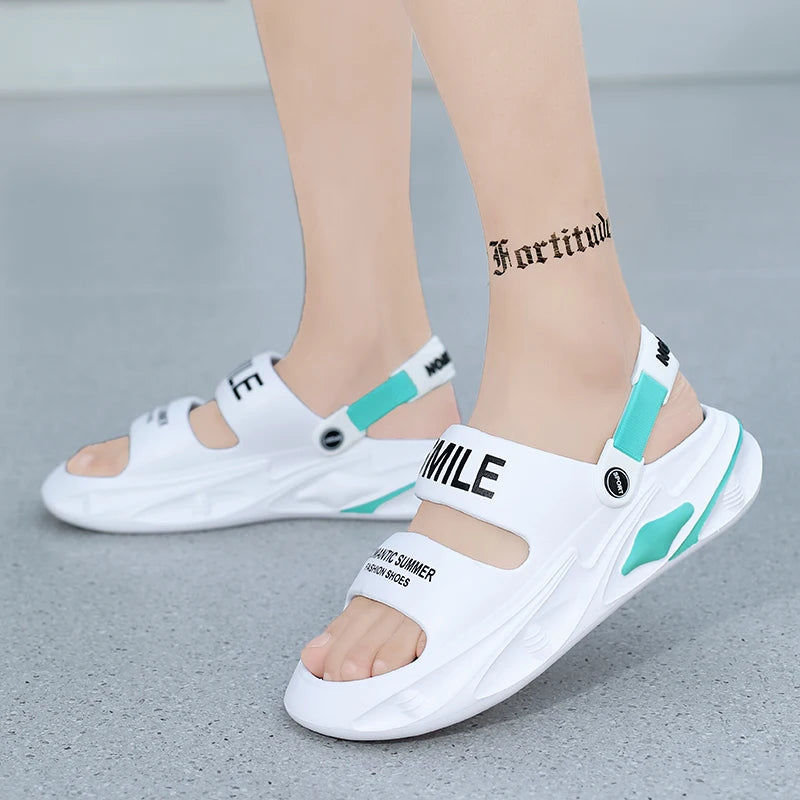2Thick Sole Clogs Men and  Women Beach Sandals
