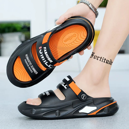2Thick Sole Clogs Men and  Women Beach Sandals