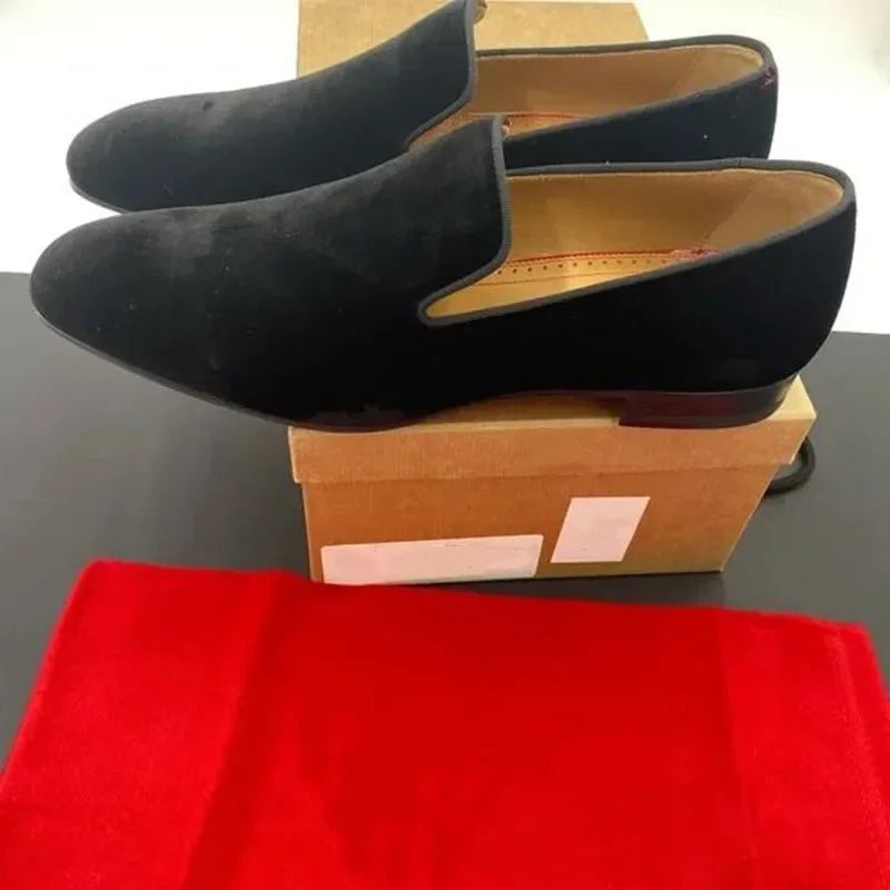 New In Red Sole Loafers for Men