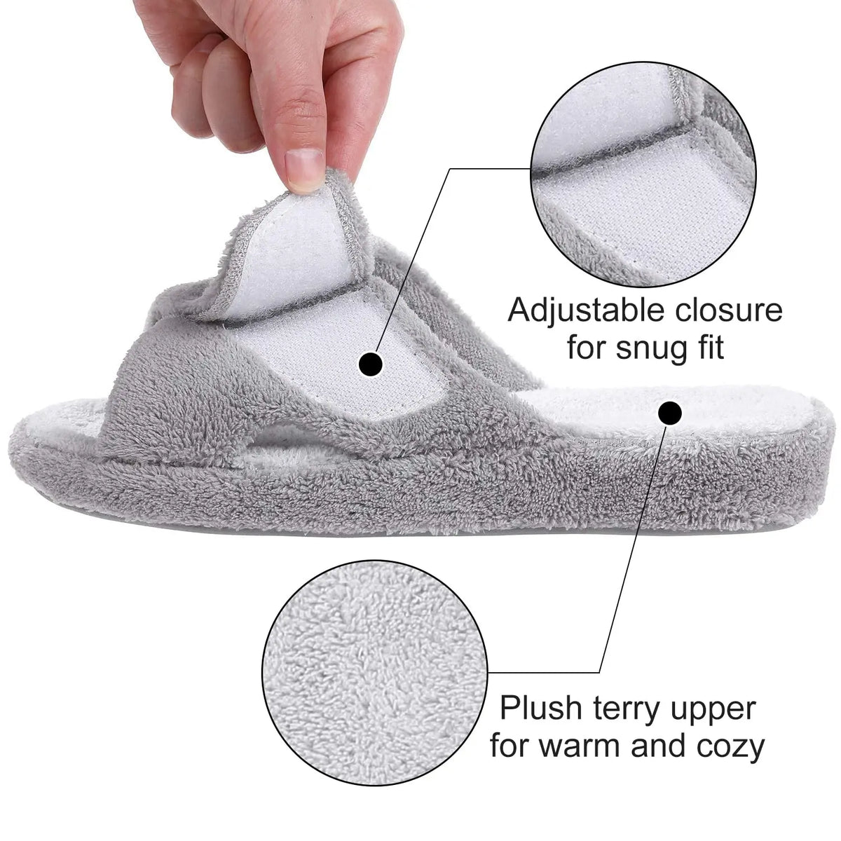 Indoor Fuzzy Slippers