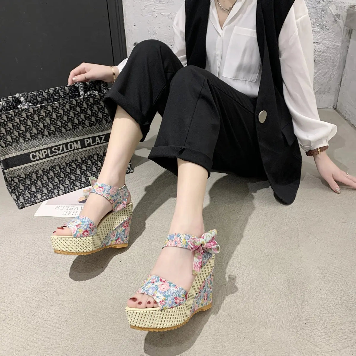 Designer Luxury, Comfortable Wedge