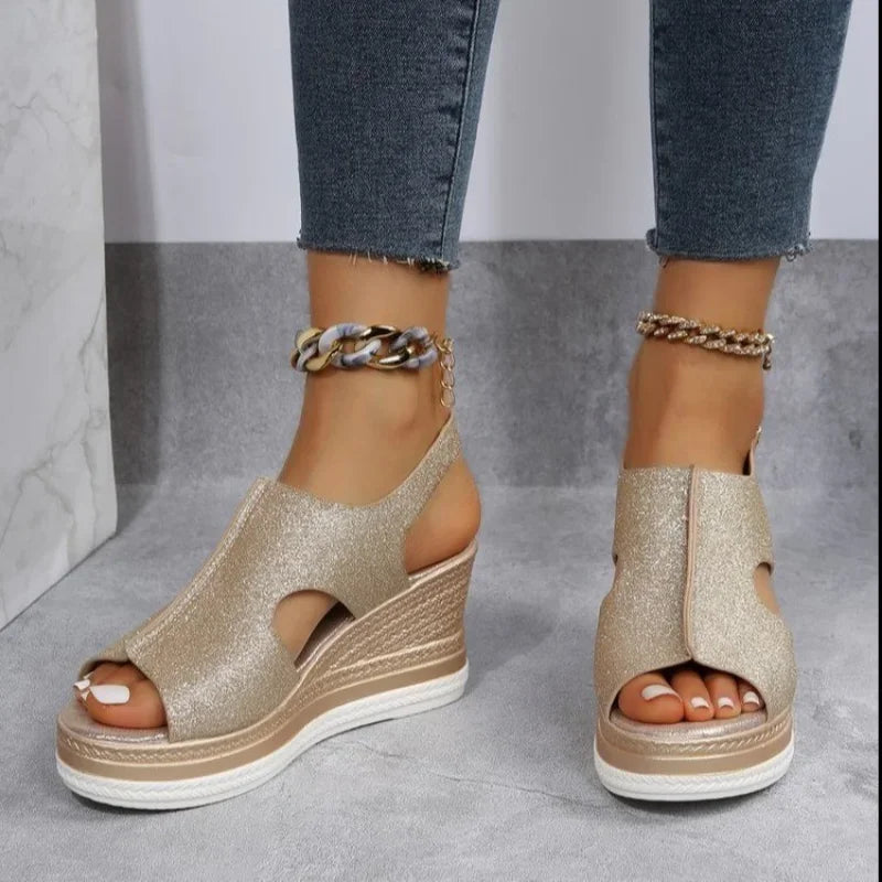 Fashion All-Match Wedge Heel,