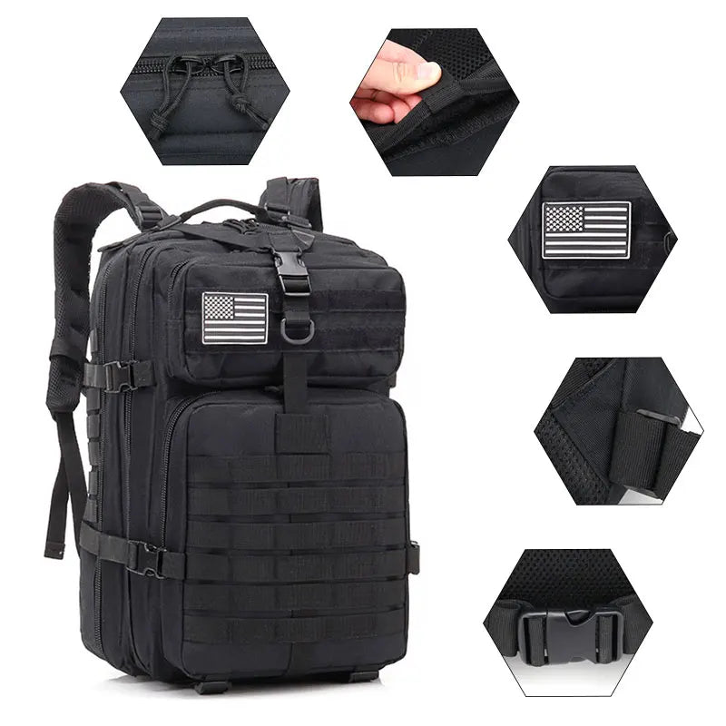 Man Tactical Backpacks HkingTraveling Bags