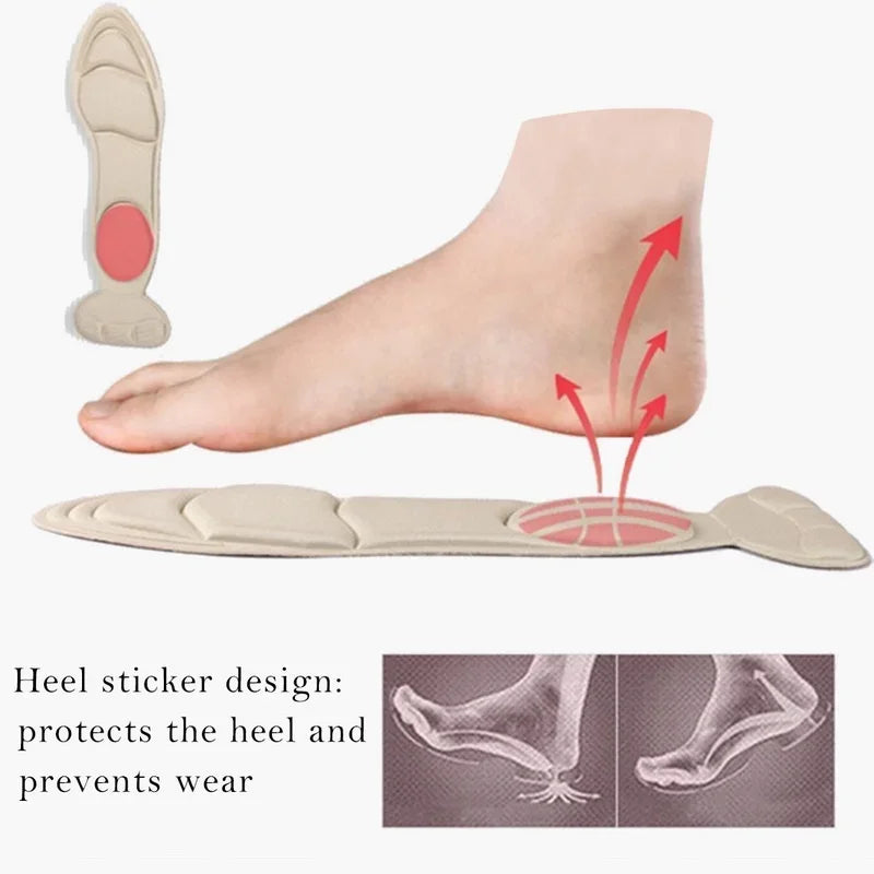 2-6pcs Women High-heel Shoes Insoles
