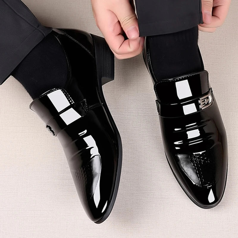 Leather Men Casual Business Office/ Party Shoes