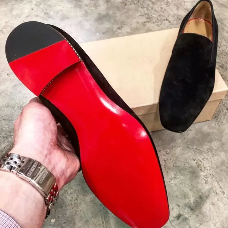 New In Red Sole Loafers for Men
