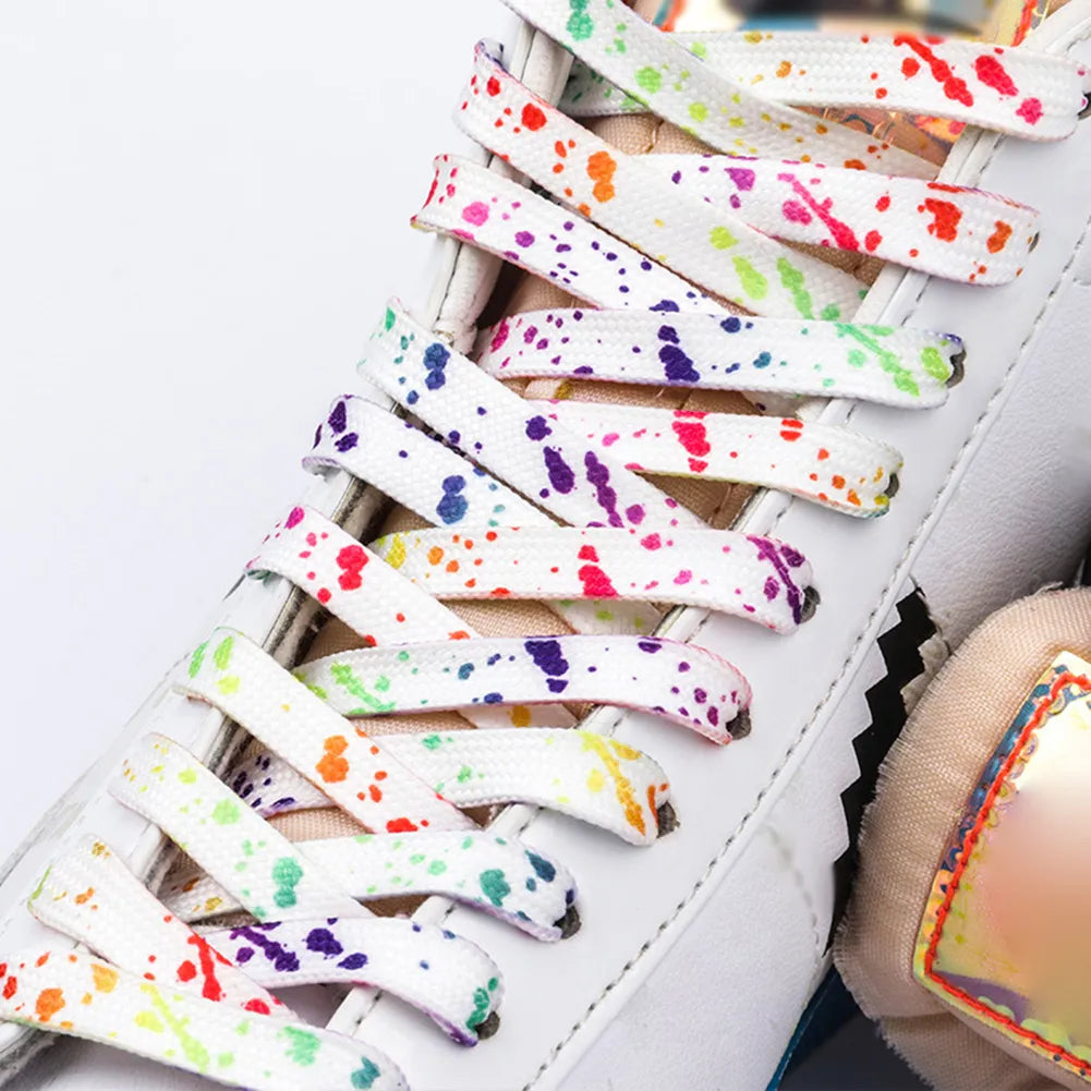 Colorful Dot Shoelaces