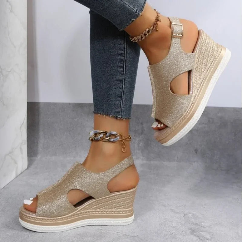 Fashion All-Match Wedge Heel,