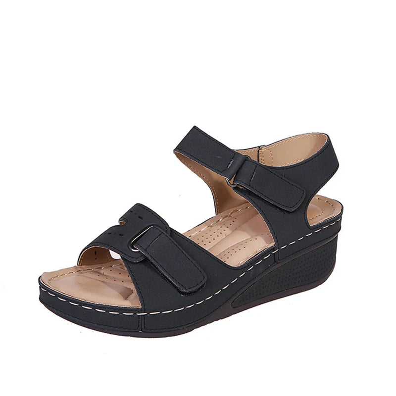 Fashion Buckle Peep Toe Sandals