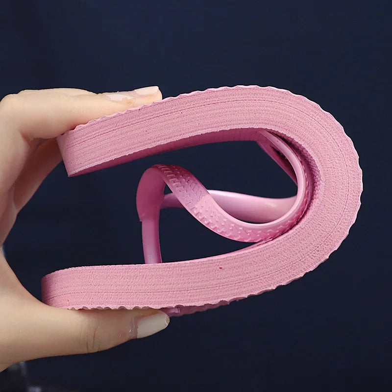 Solid Color Non-Slip Couple Slippers
