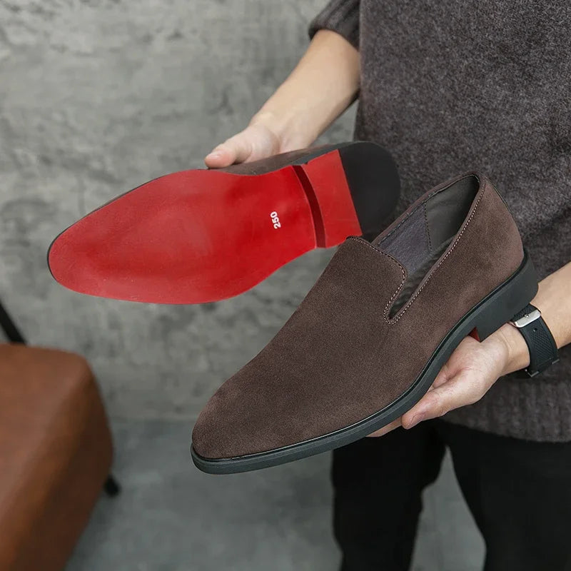 New In Red Sole Loafers for Men