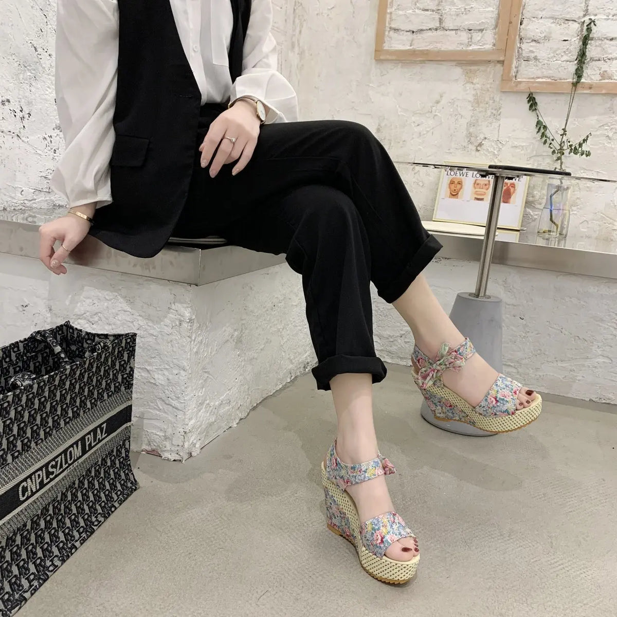 Designer Luxury, Comfortable Wedge