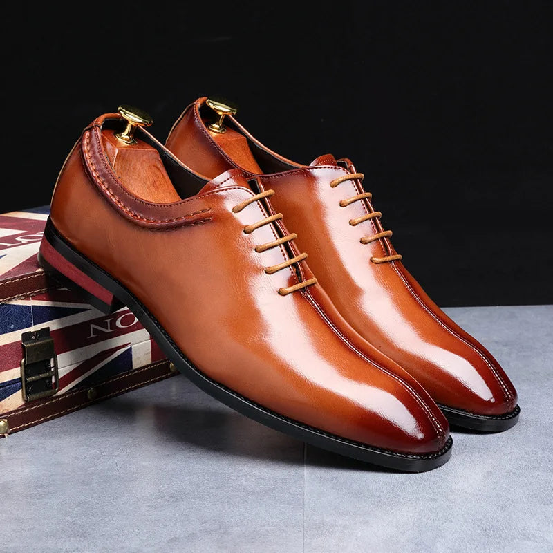Classic Retro Oxfords  Leather Shoes