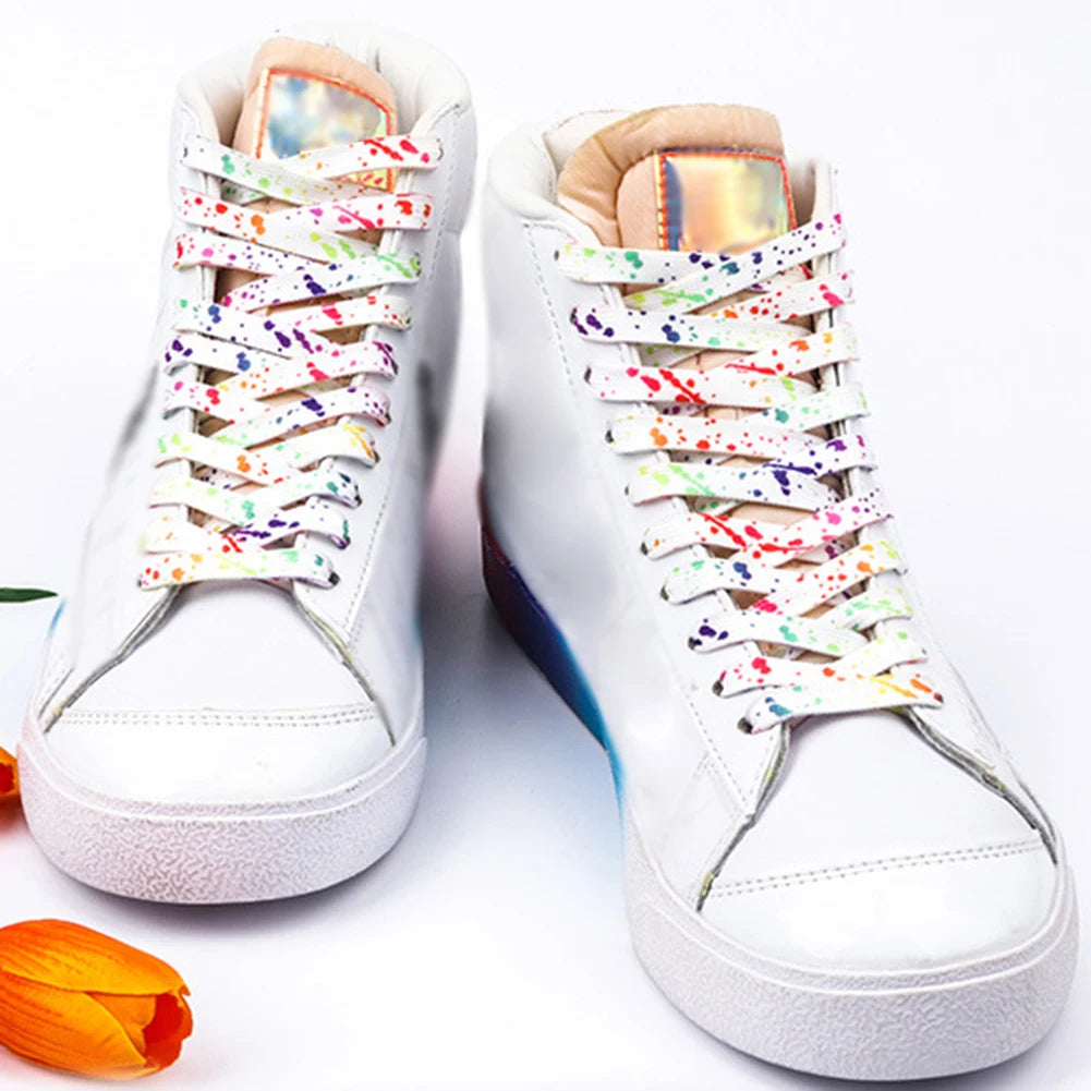 Colorful Dot Shoelaces