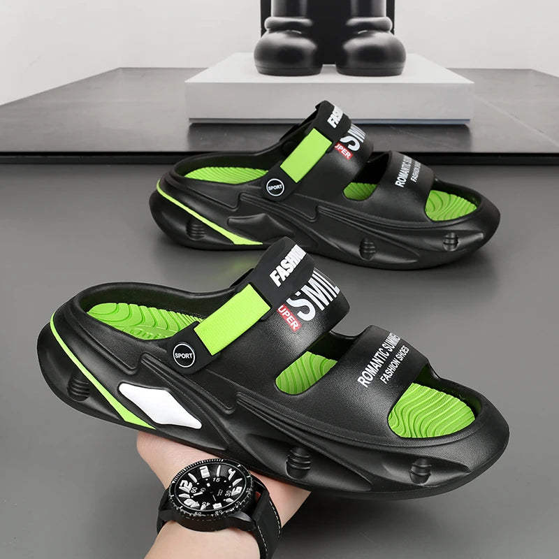 2Thick Sole Clogs Men and  Women Beach Sandals