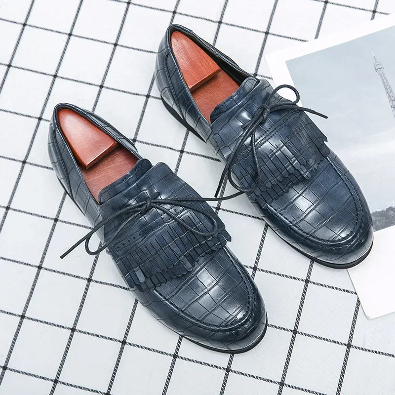Fashion Walking Leather Shoes