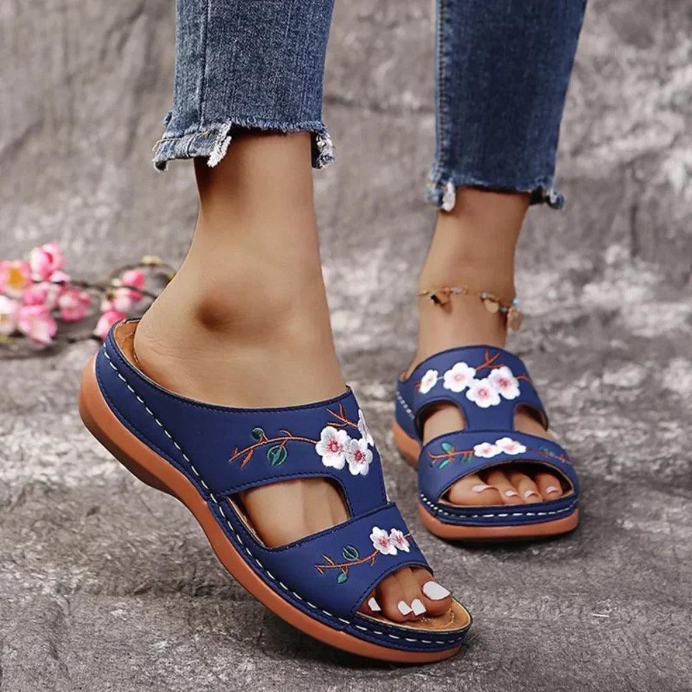 Comfortable Flats with Orthopedic Wedge Sandals"