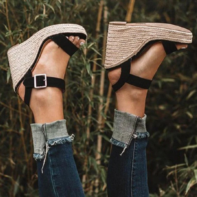 Women's Leisure Wedge Heeled Sandals