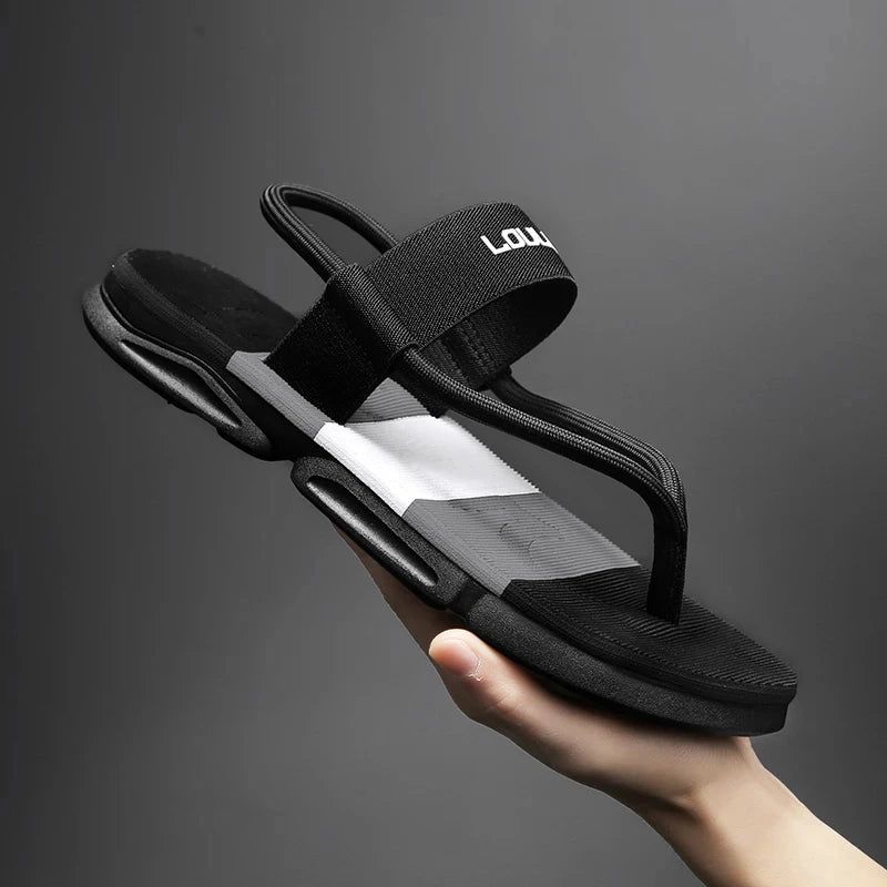 Men  Flat Sandals Outdoor Ankle Wrap.