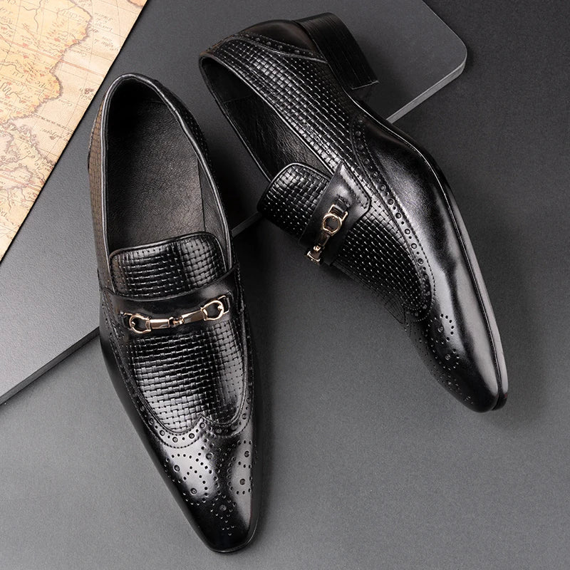 Business Casual Genuine Leather Loafers