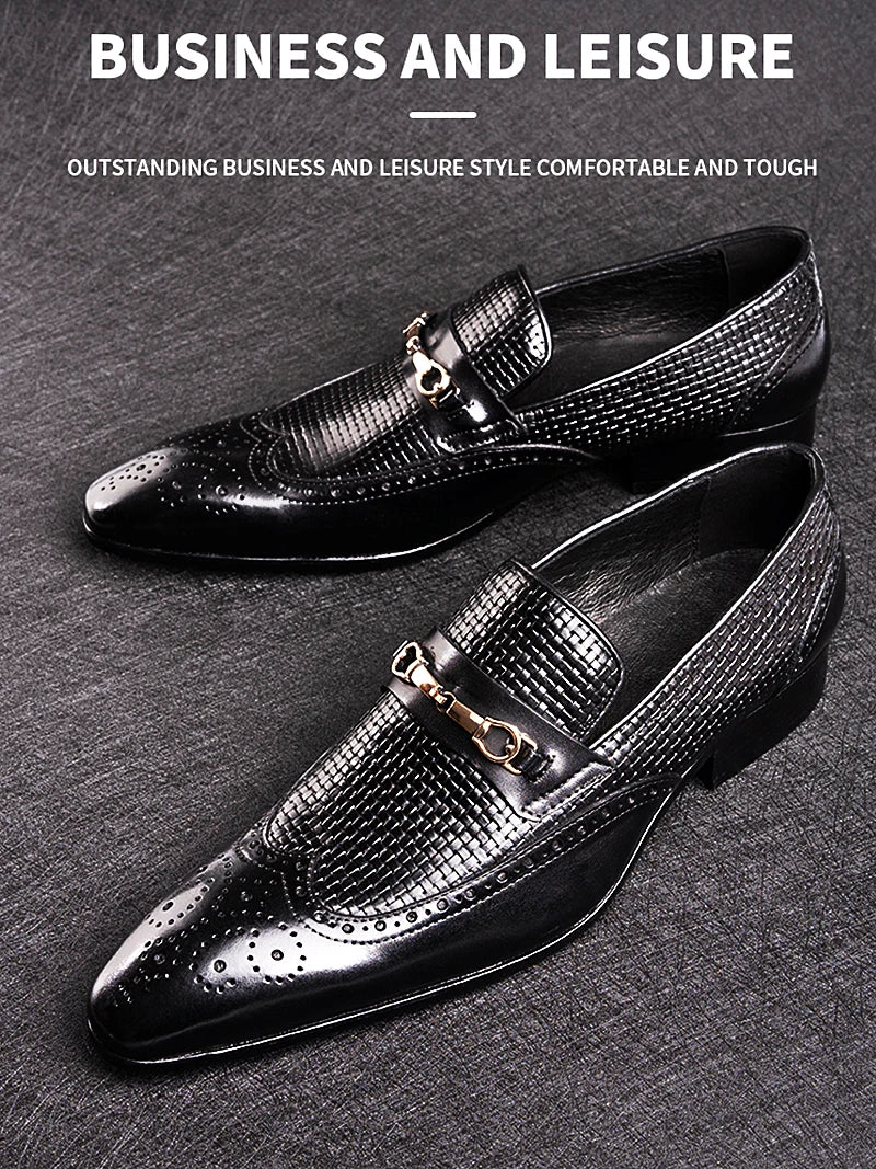 Business Casual Genuine Leather Loafers