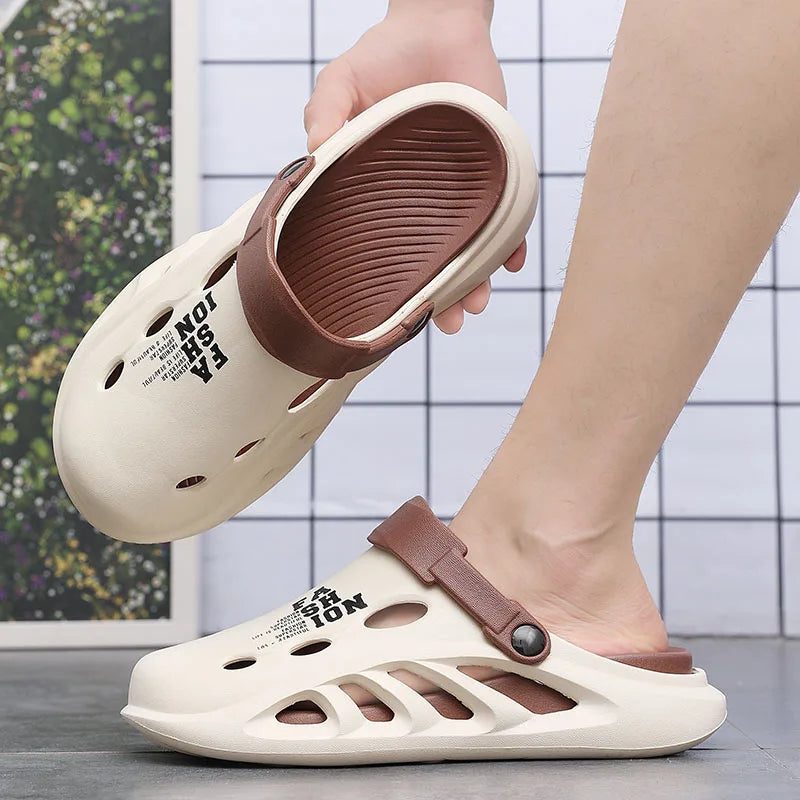 Men's thick soft sole Clogs