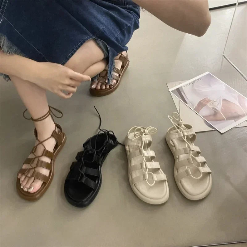 Fashion Woman Gladiator Sandals