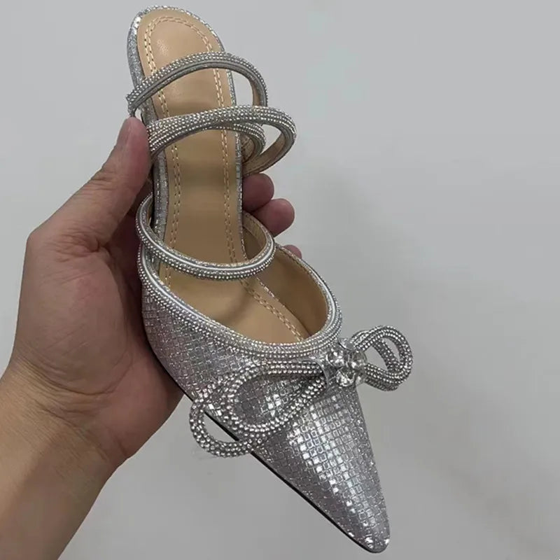 Rhinestones Women High heels