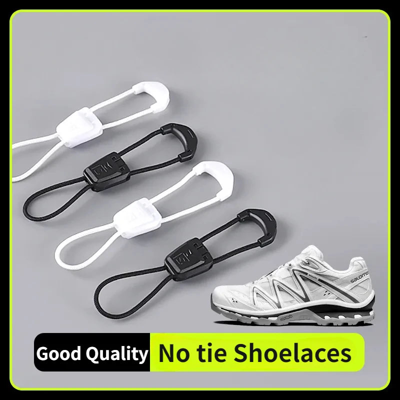 Quick Lace Kit No Tie Round Tennis Shoe Laces