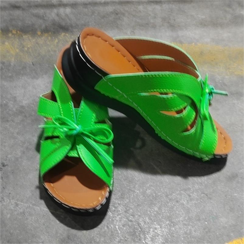 Women Lace-up Platform Wedges