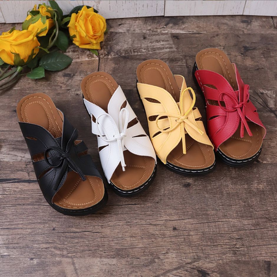 Women Lace-up Platform Wedges